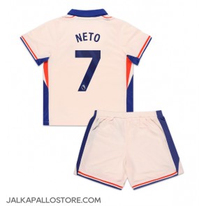 Chelsea Pedro Neto #7 Vieraspaita Lapsille 2024-25 Lyhythihainen (+ shortsit)